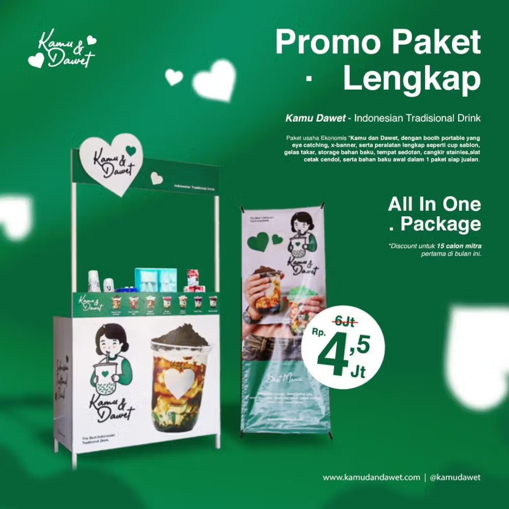 Waralaba kamu dan dawet - Peluang Bisnis Franchise Minuman Terlaris 2024
